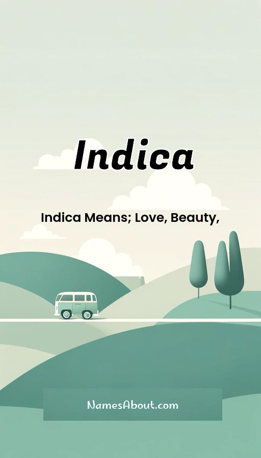 Meaning of Indica