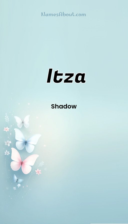 Meaning of Itza