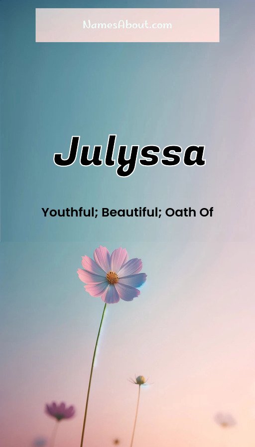 Meaning of Julyssa
