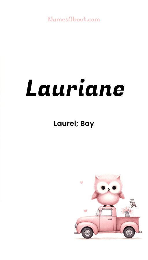 Meaning of Lauriane