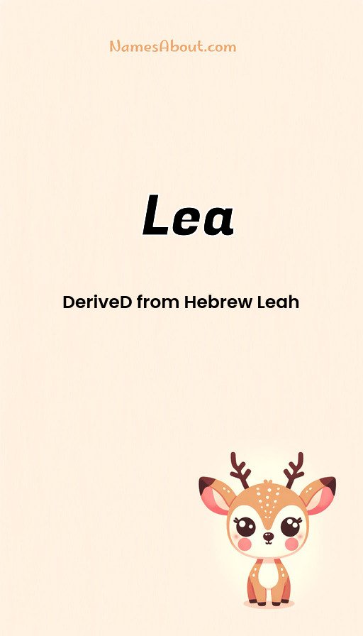 Meaning of Lea