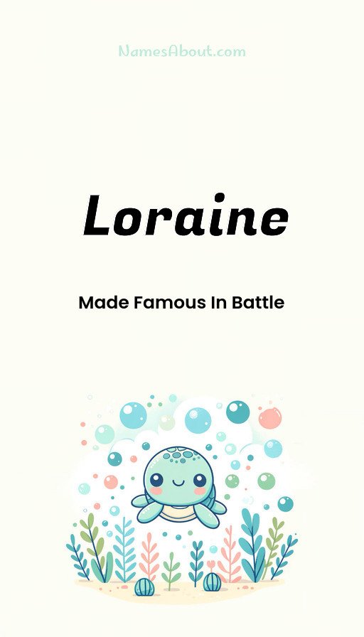 Meaning of Loraine