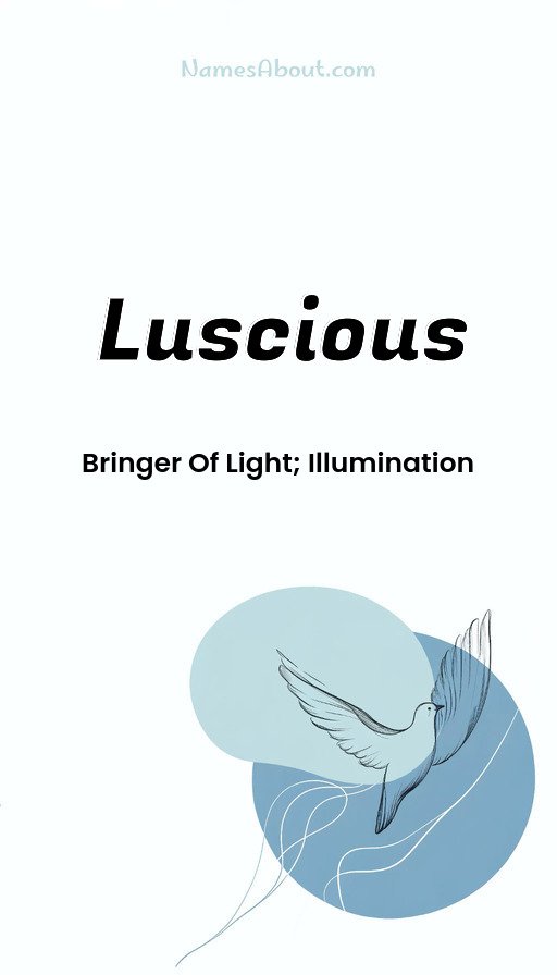Meaning of Luscious