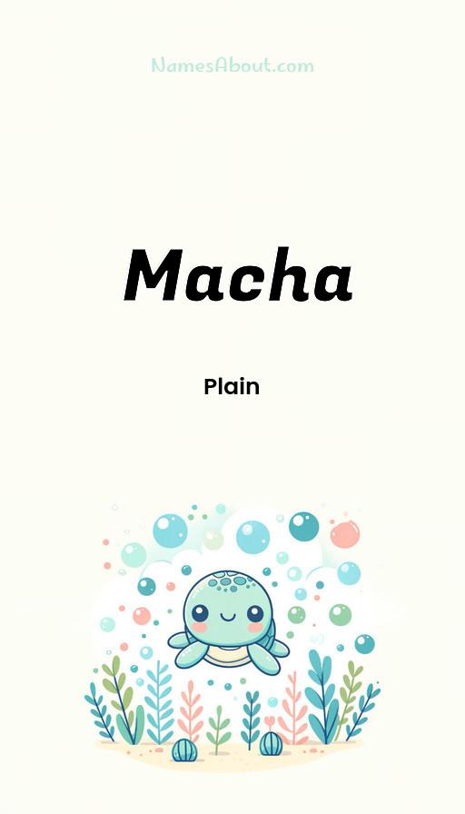 Illustration of Macha