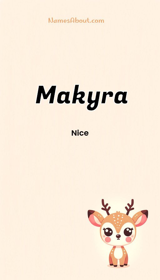Meaning of Makyra