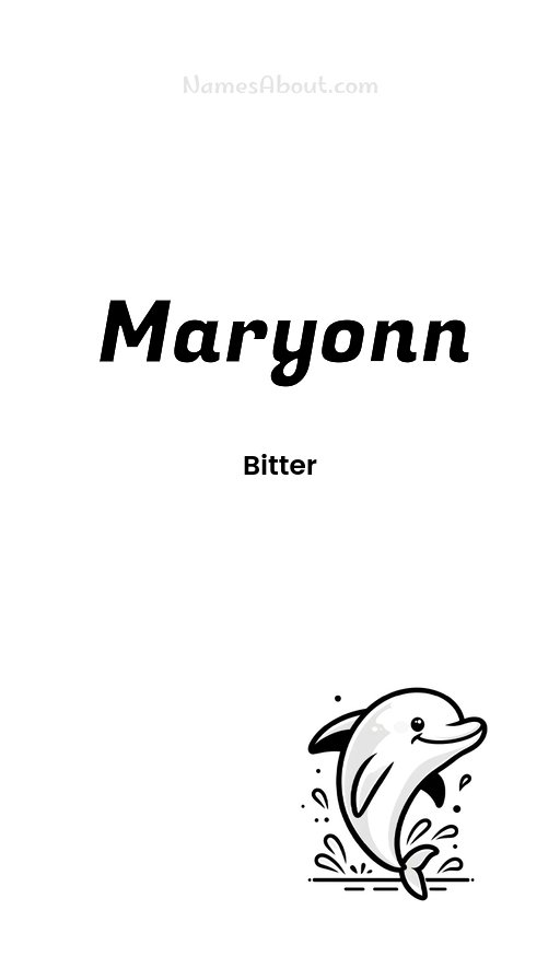 Meaning of Maryonn