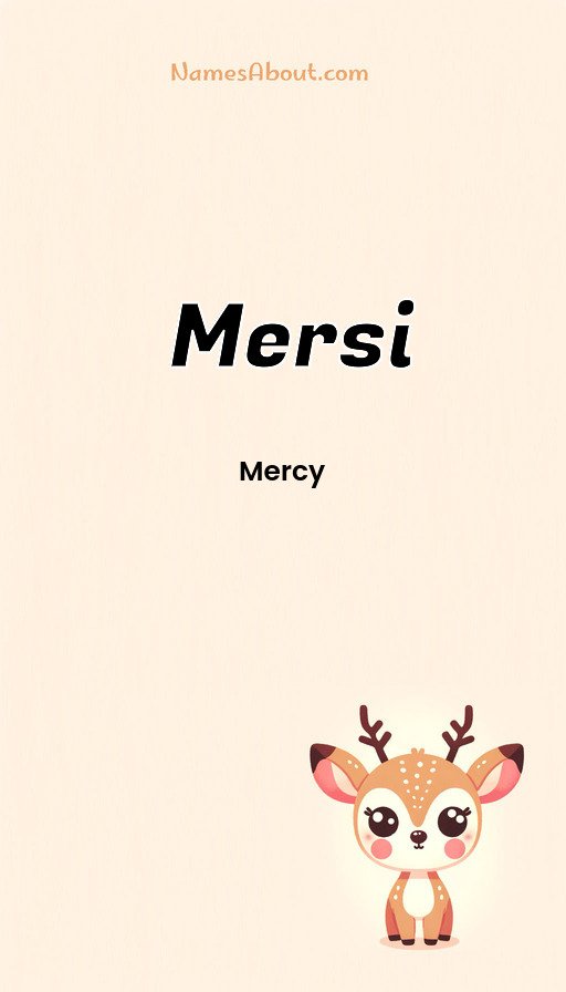 Meaning of Mersi