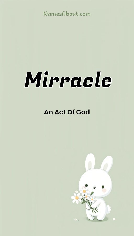 Meaning of Mirracle