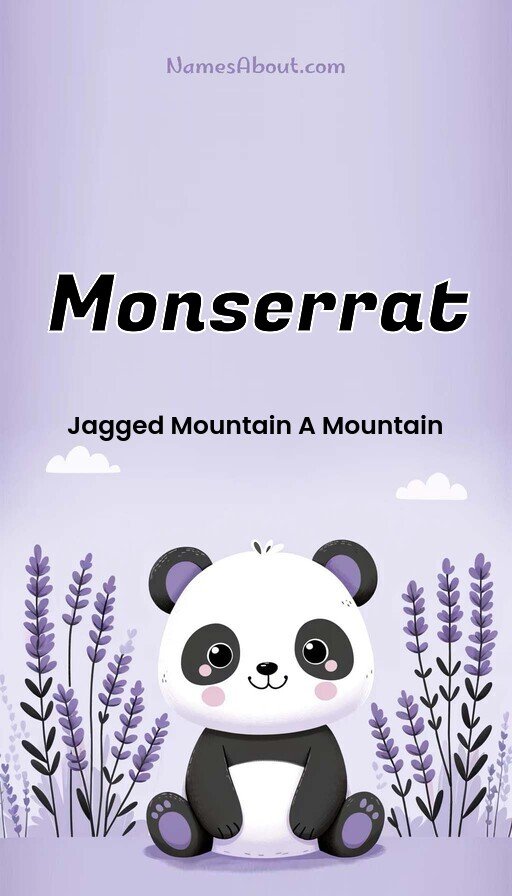 Meaning of Monserrat