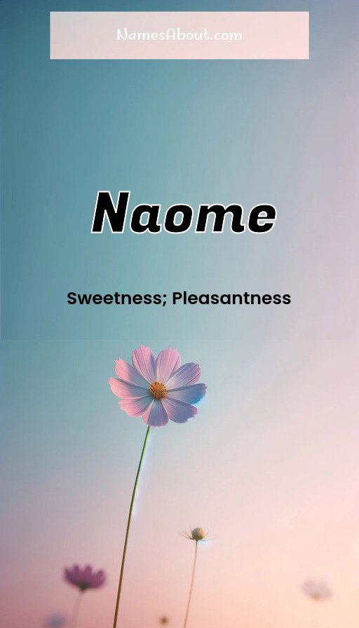 Meaning of Naome