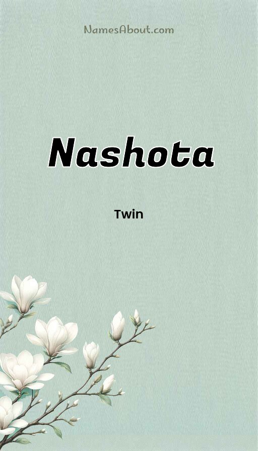 Meaning of Nashota