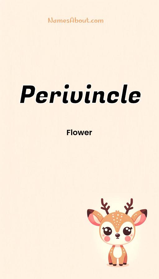 Perivincle name and meaning