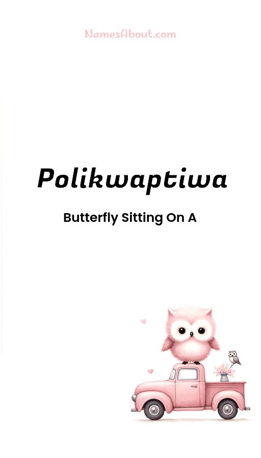 Meaning of Polikwaptiwa