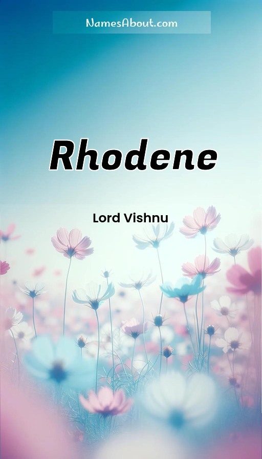 Meaning of Rhodene