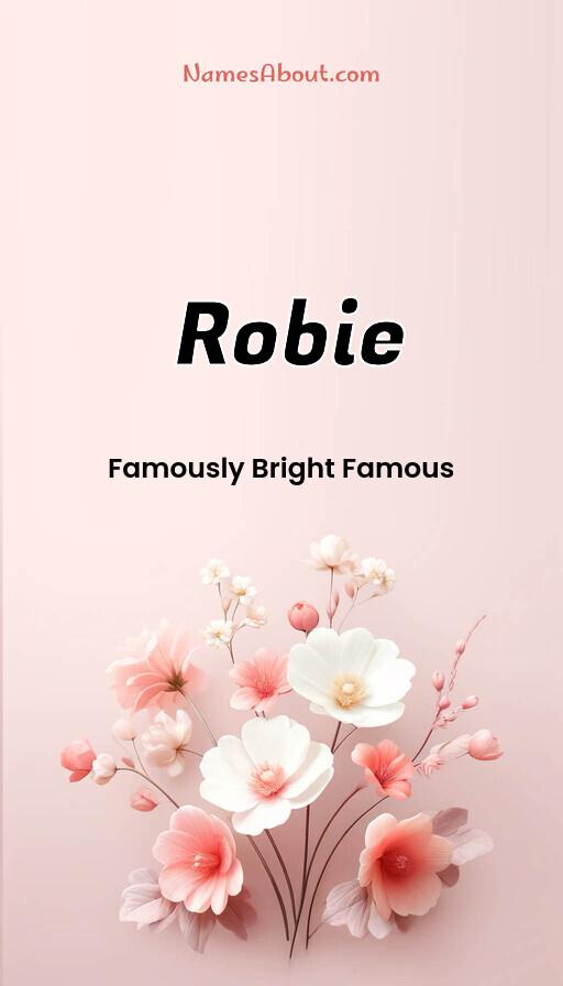 Robie name and meaning