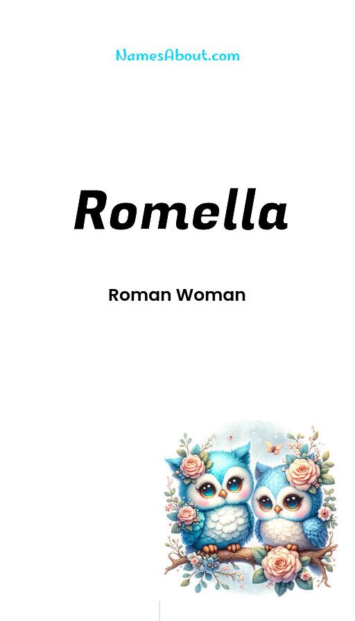 Romella name and meaning