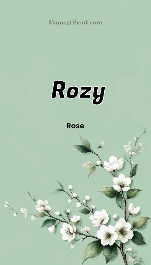 Meaning of Rozy