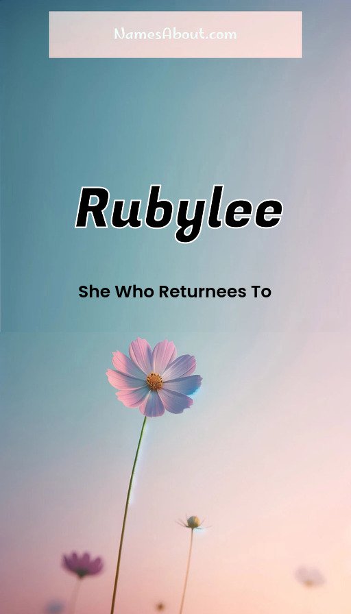 Meaning of Rubylee