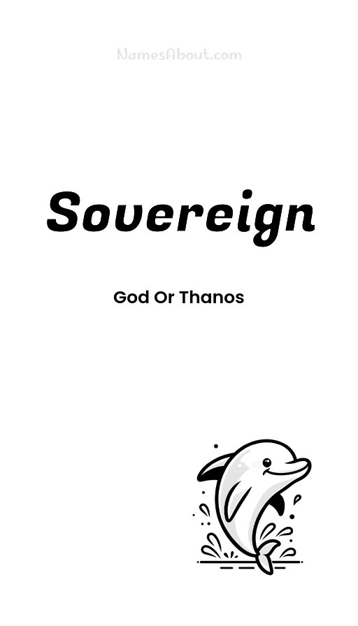 Meaning of Sovereign