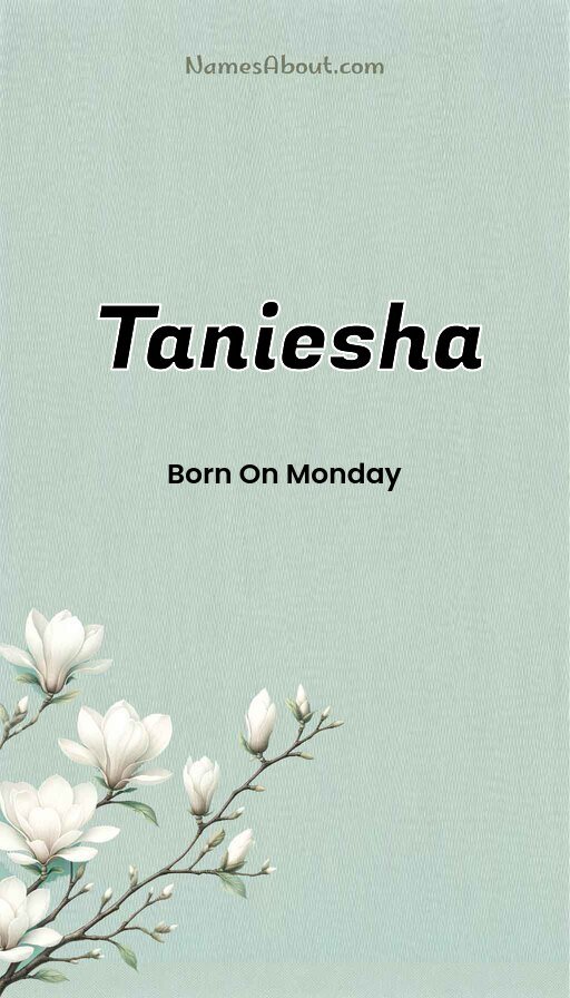 Meaning of Taniesha