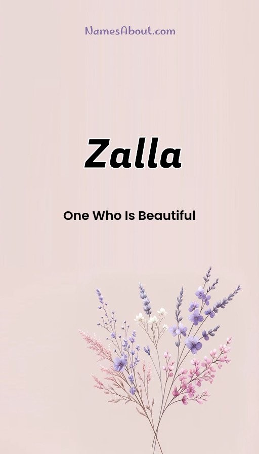 Meaning of Zalla