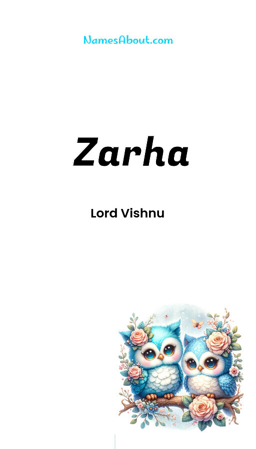 Meaning of Zarha