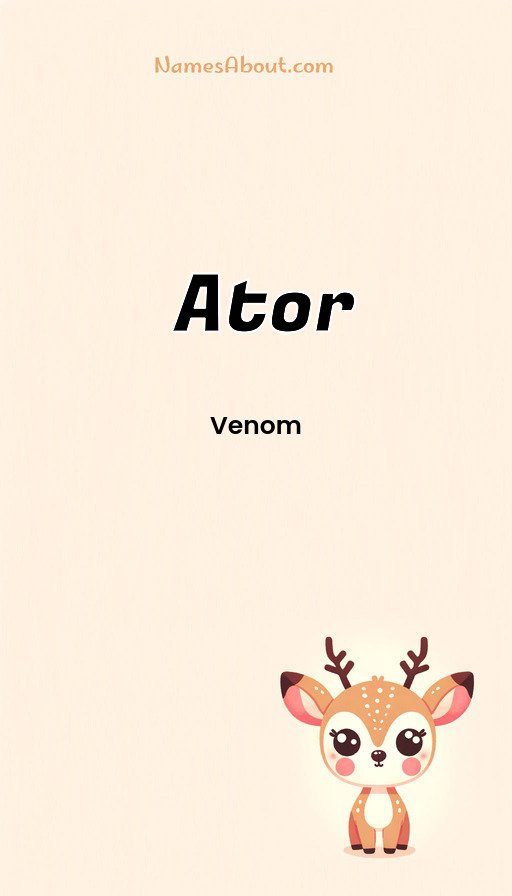 Meaning of Ator