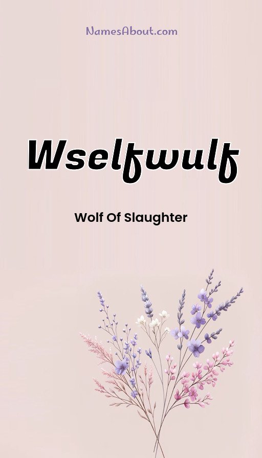 Meaning of Wselfwulf