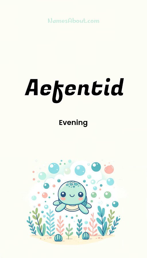 Meaning of Aefentid