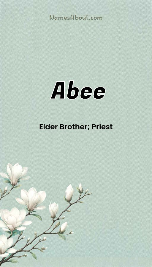 Meaning of Abee