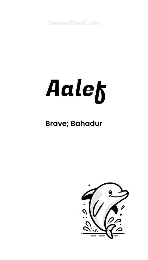 Meaning of Aalef