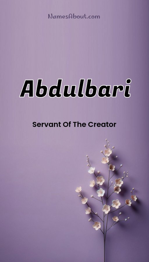 Meaning of Abdulbari