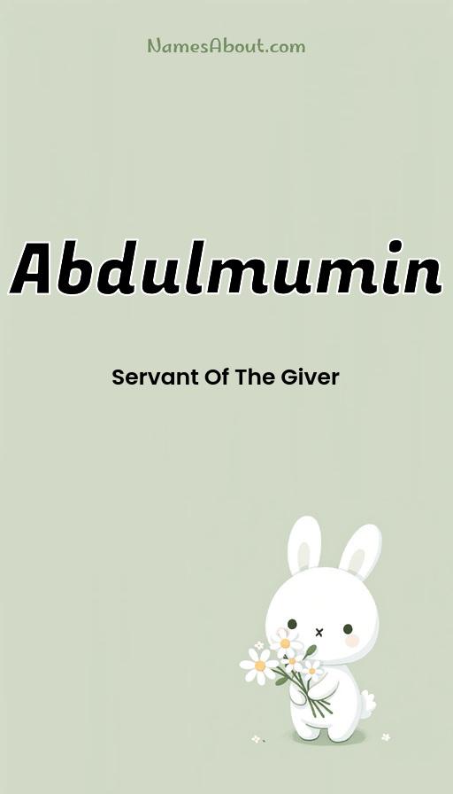 Abdulmumin name and meaning