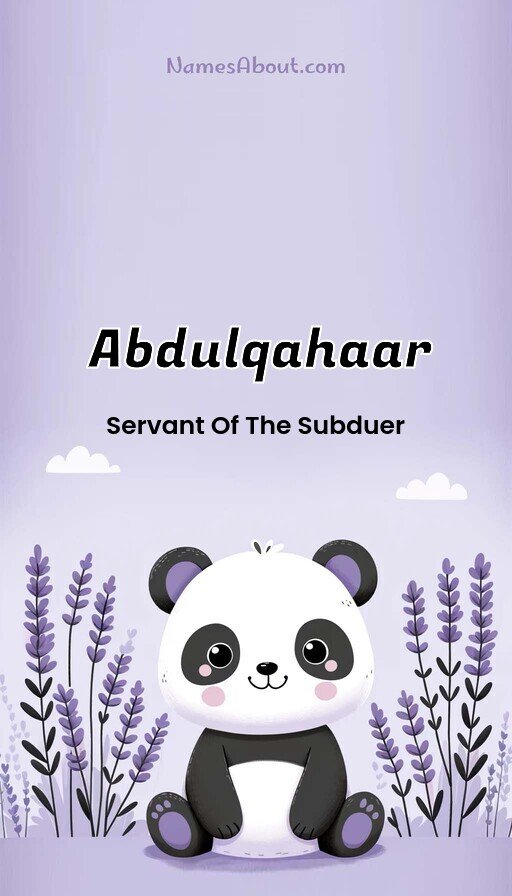 Meaning of Abdulqahaar