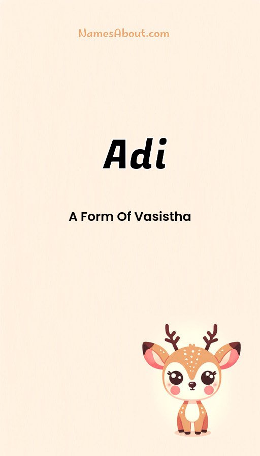 Meaning of Adi