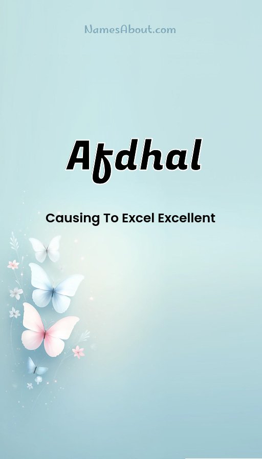 Meaning of Afdhal