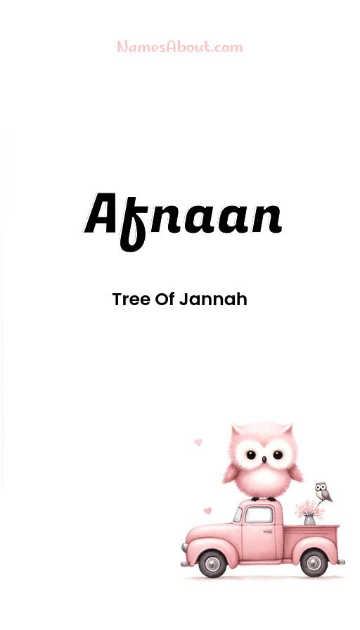 Illustration of Afnaan