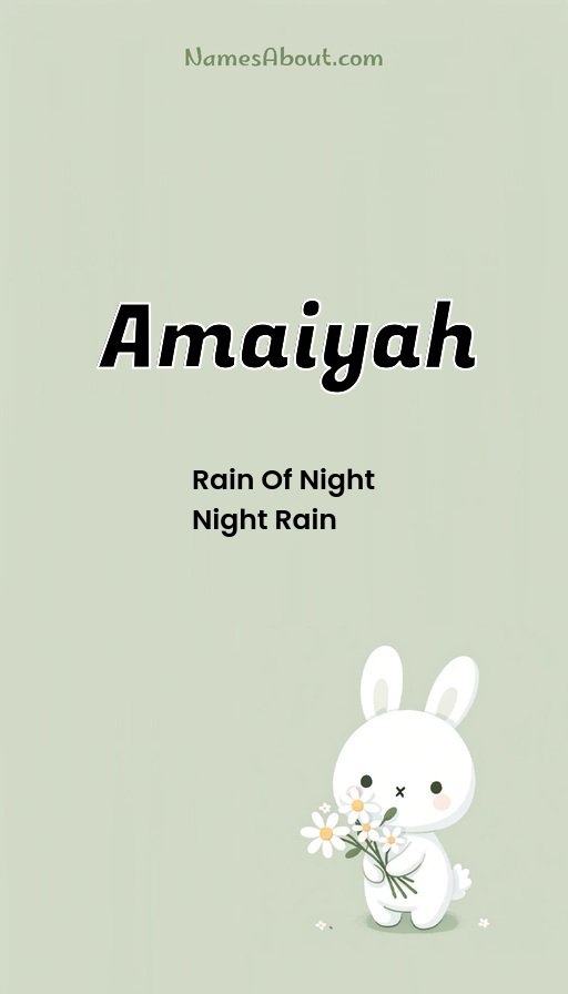 Meaning of Amaiyah