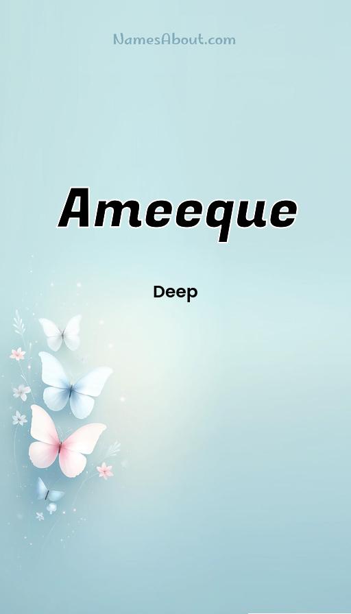 Illustration of Ameeque