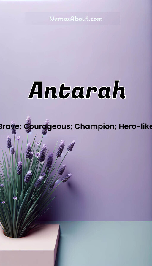 Meaning of Antarah