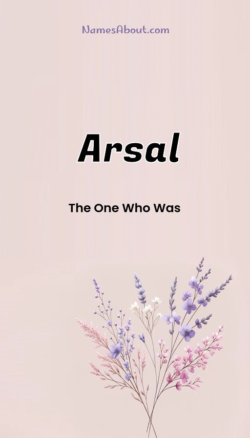 Meaning of Arsal