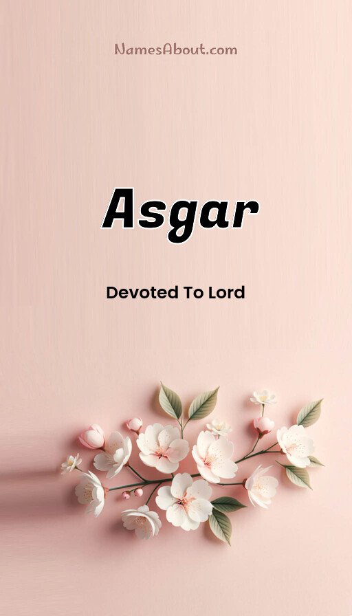 Meaning of Asgar