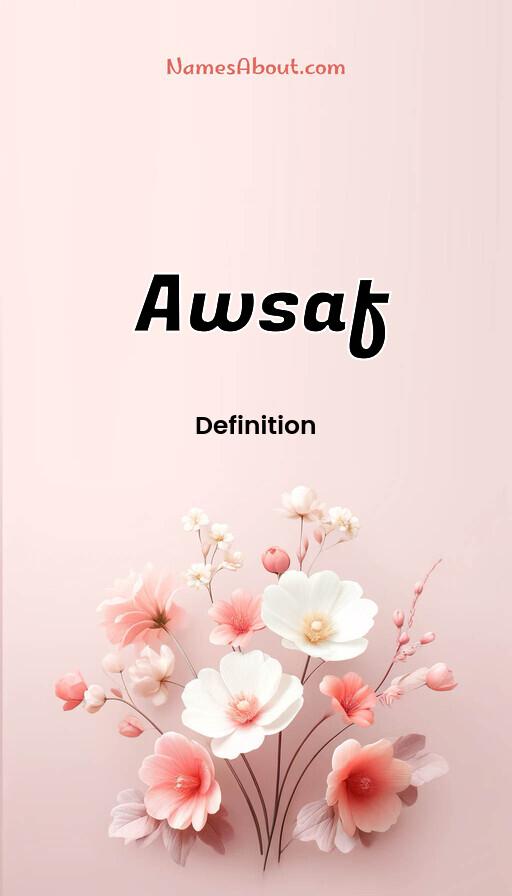 Illustration of Awsaf