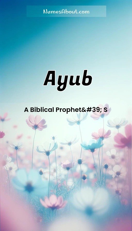 Meaning of Ayub