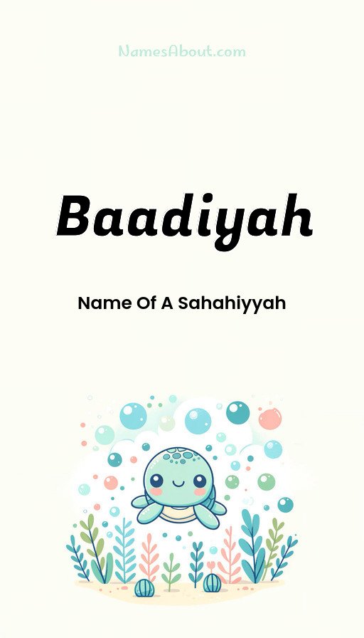 Meaning of Baadiyah