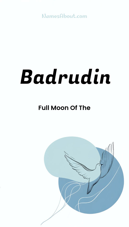 Meaning of Badrudin