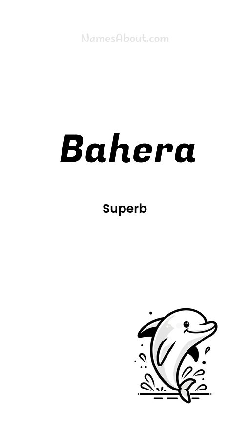 Meaning of Bahera