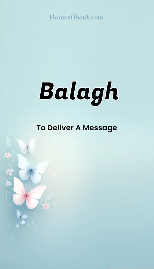 Meaning of Balagh