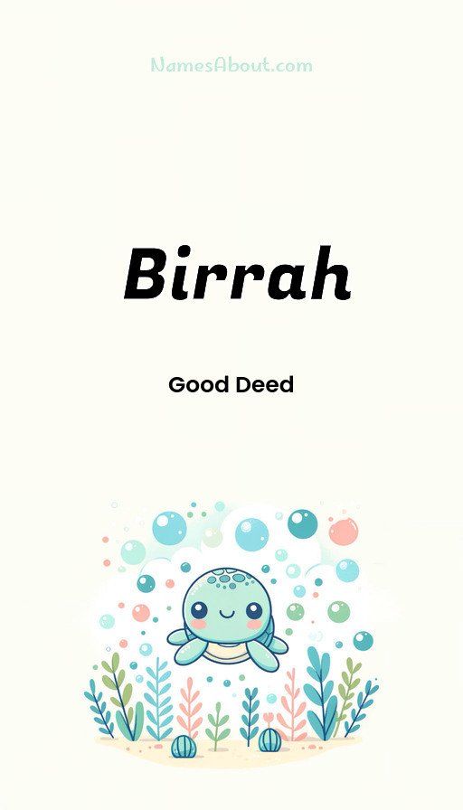 Meaning of Birrah