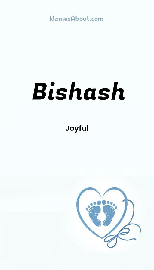 Bishash name and meaning